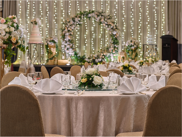 Concorde Singapore Hotel Ballroom 2025 - Botanical Rustic Setup Guest Table 1